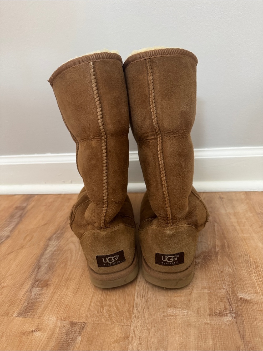 UGG Tall Sheepskin Boots - Chestnut Brown